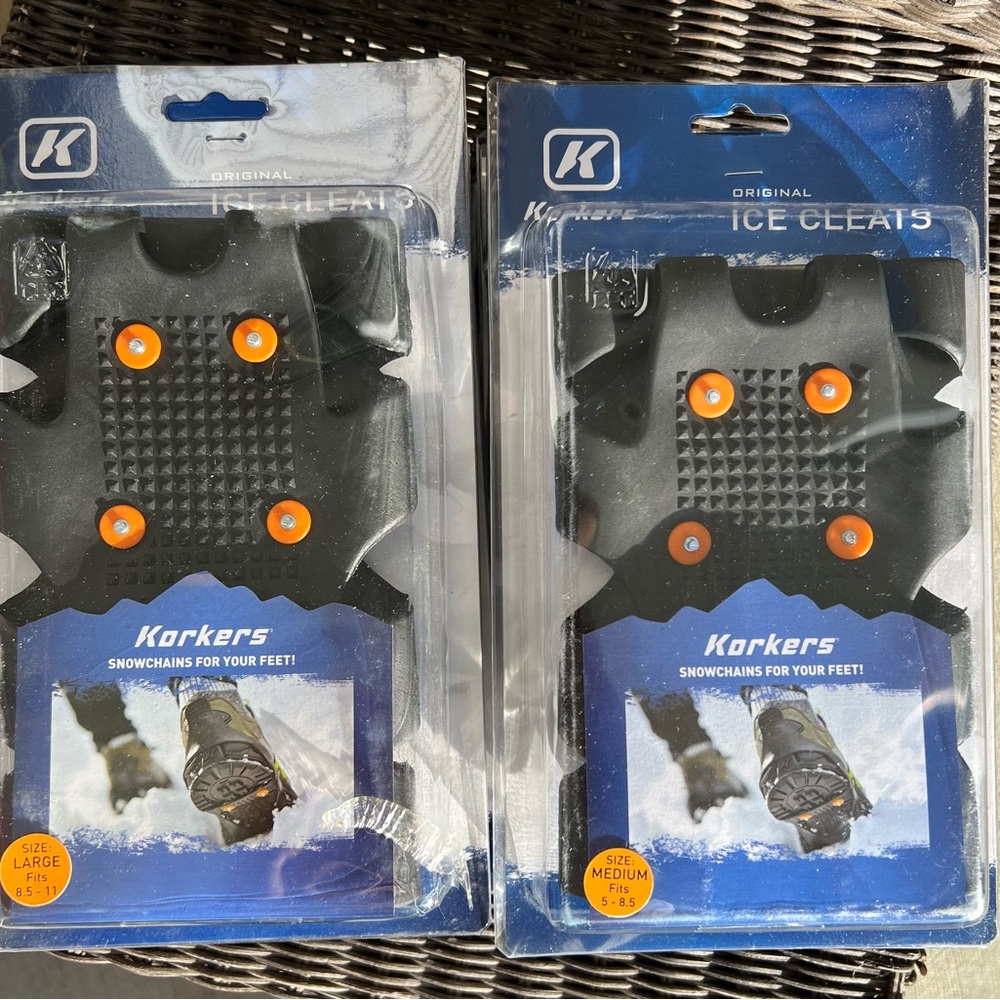 Korkers- snow chains for your feet